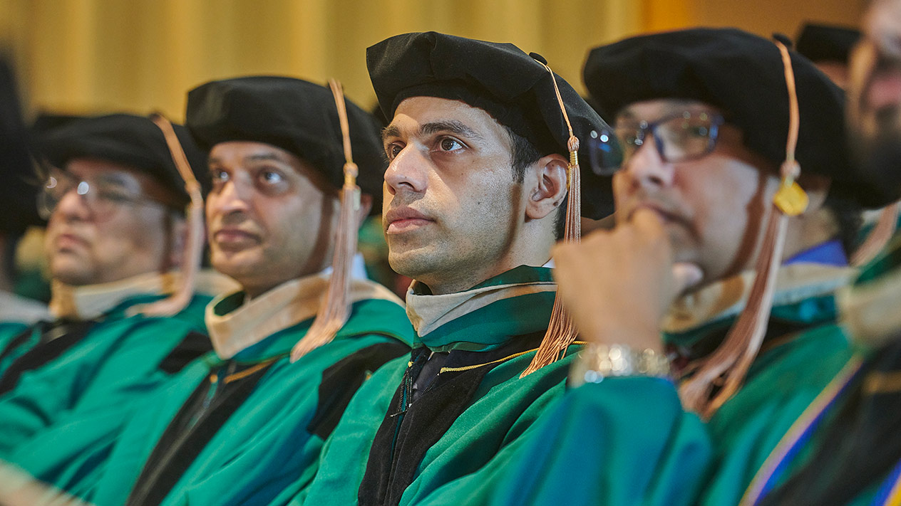 EMBA Mumbai graduates at their graduation ceremony