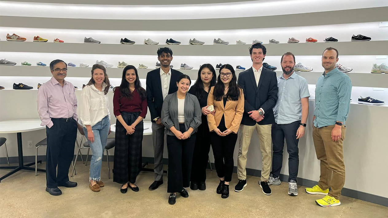 CABI students on-site at a client's organization