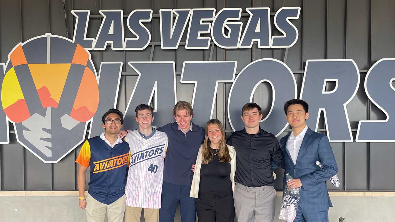 Business of Sports student at the Las Vegas Aviators
