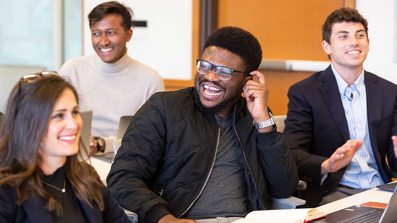 FTMBA students in class