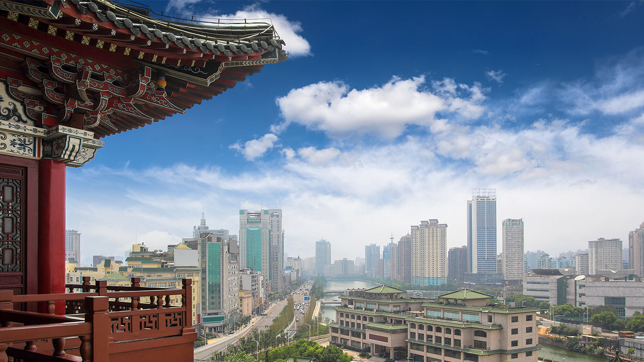 Shanghai, China cityscape