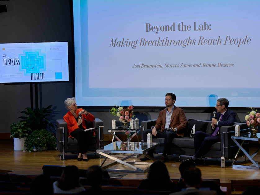 Joel Brainstein delivers remarks at The Atlantic - WashU Olin Business of Health Summit.