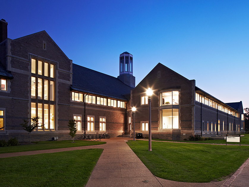 Image of Simon Hall at Night