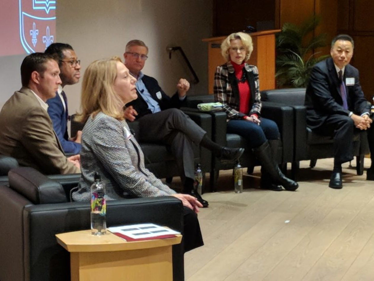 Olin event: 60 leadership ideas from six top executives