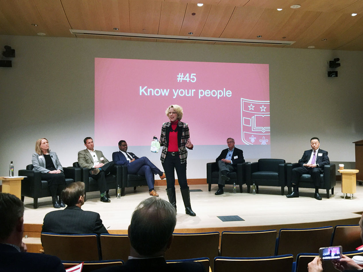 Top takeaways on leadership, innovation from “60 ideas in 60 minutes”