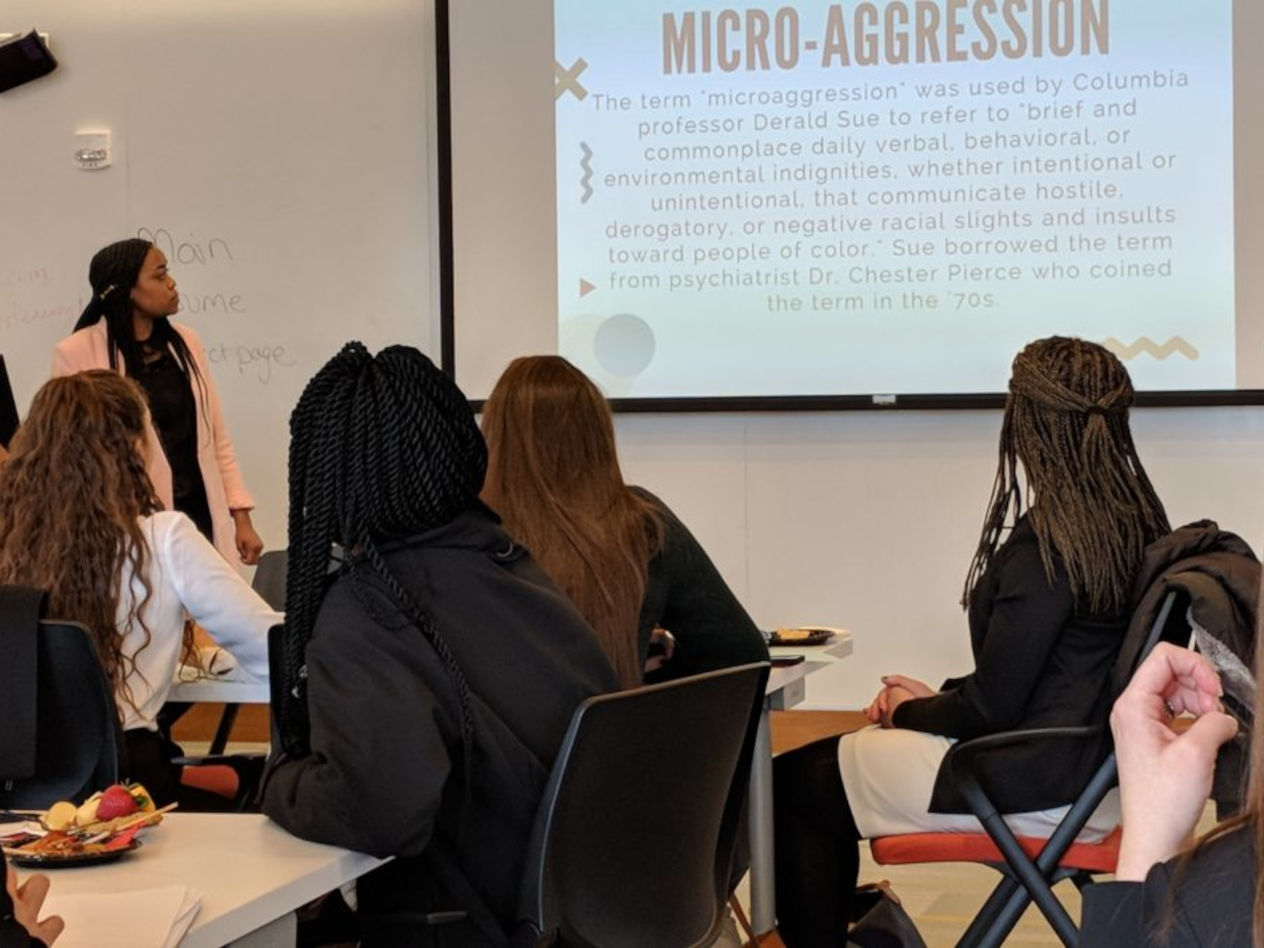 Students learn to ‘SPEAK’ against microaggressions