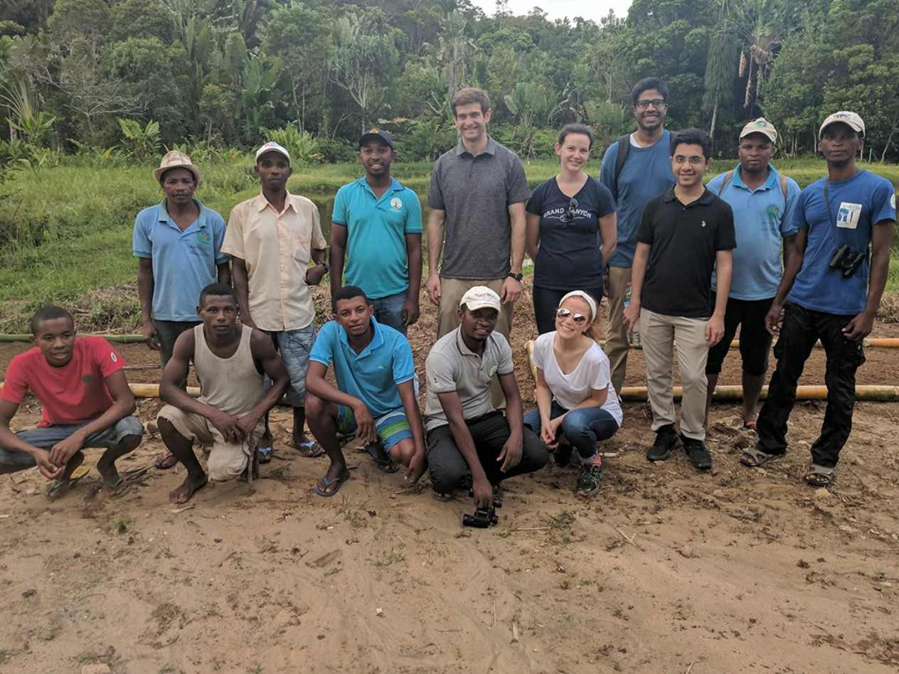 Group photo of CEL Practicum in Madagascar
