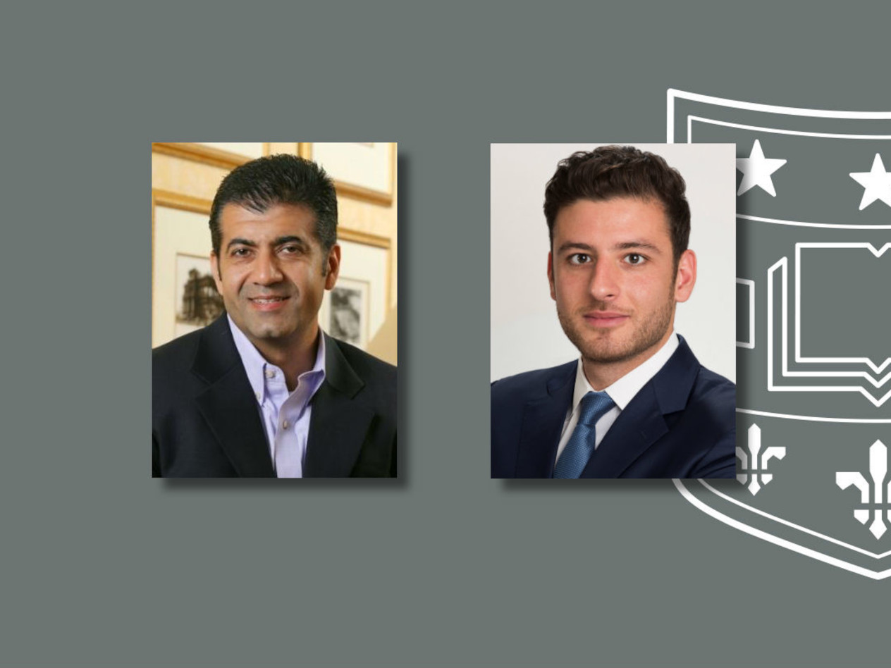 Sandeep Chugani, EN ’89 and Razzy Ghomeshi, BSBA ’09.