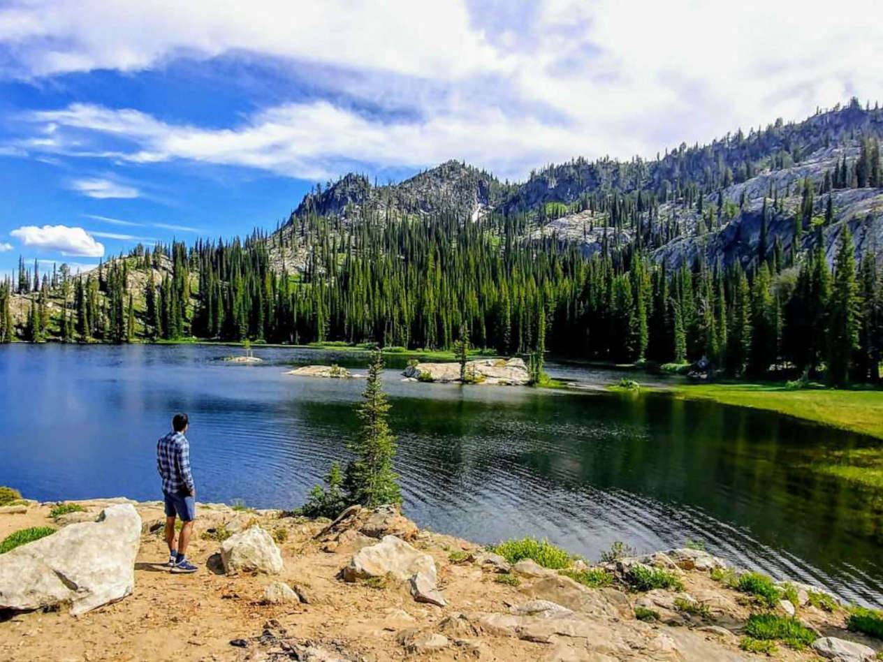 Naveh Malihi outside of Boise, Idaho