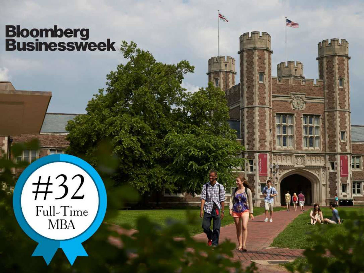 WashU MBA rises in new Bloomberg Businessweek ranking