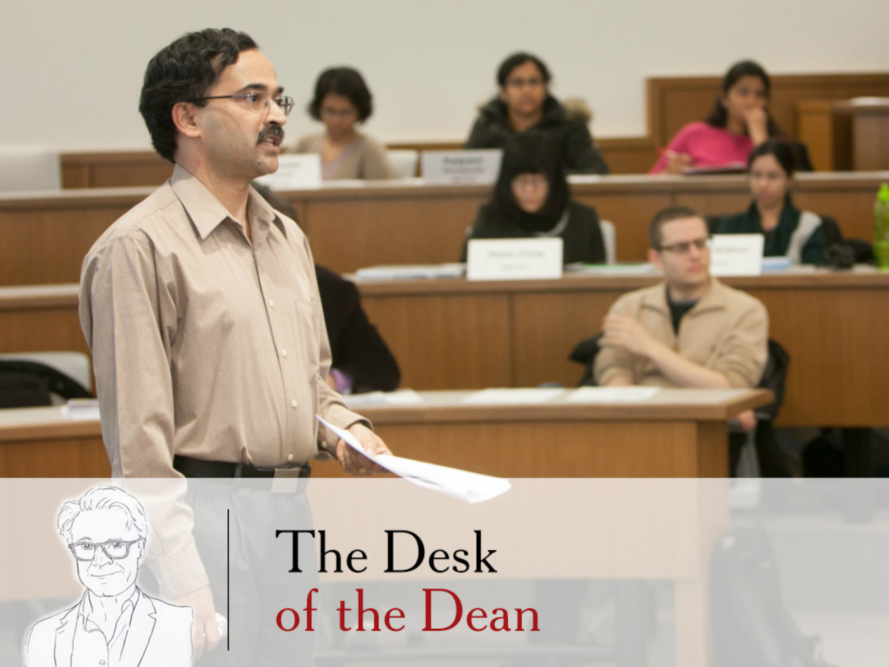 Seethu Seetharaman teaches business analytics courses and is director of the master of science in business analytics. He is also director of the Center for Analytics and Business Insights.