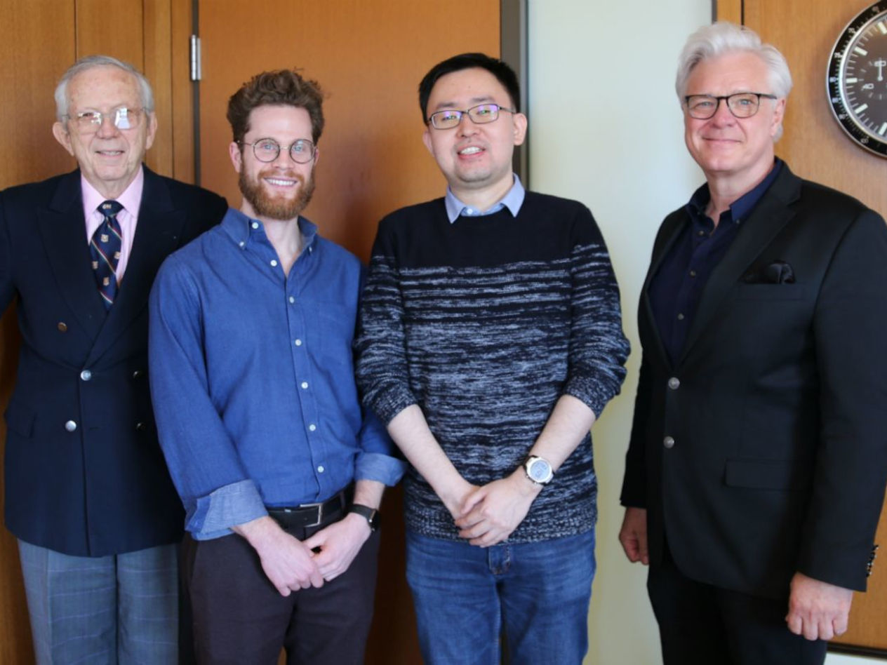Richard Mahoney, Jake Feldman, Dennis Zhang and Dean Mark Taylor.