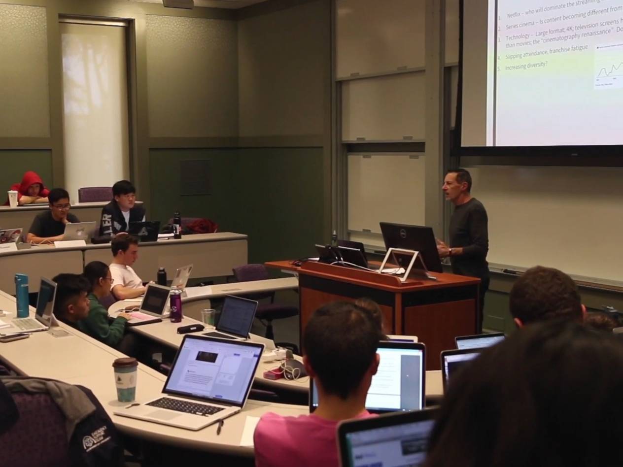 The Economics of Entertainment classroom session
