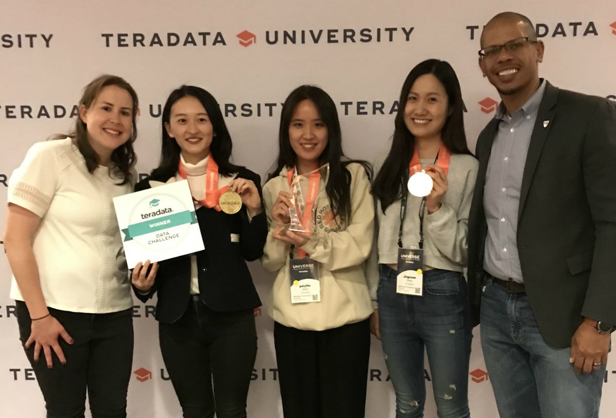 In 2nd straight year, WashU Olin team wins major analytics competition