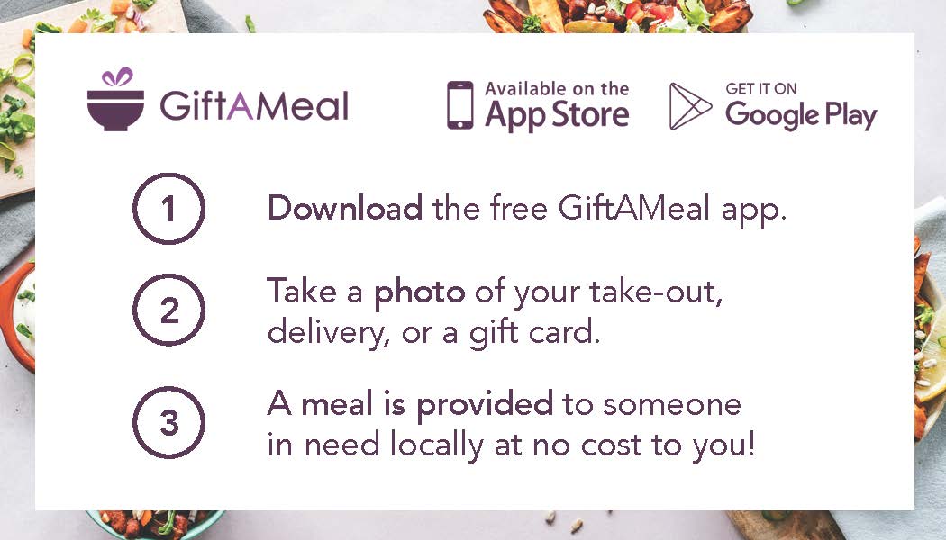 GiftAMeal has raised $20,000 for COVID-19 hunger relief.