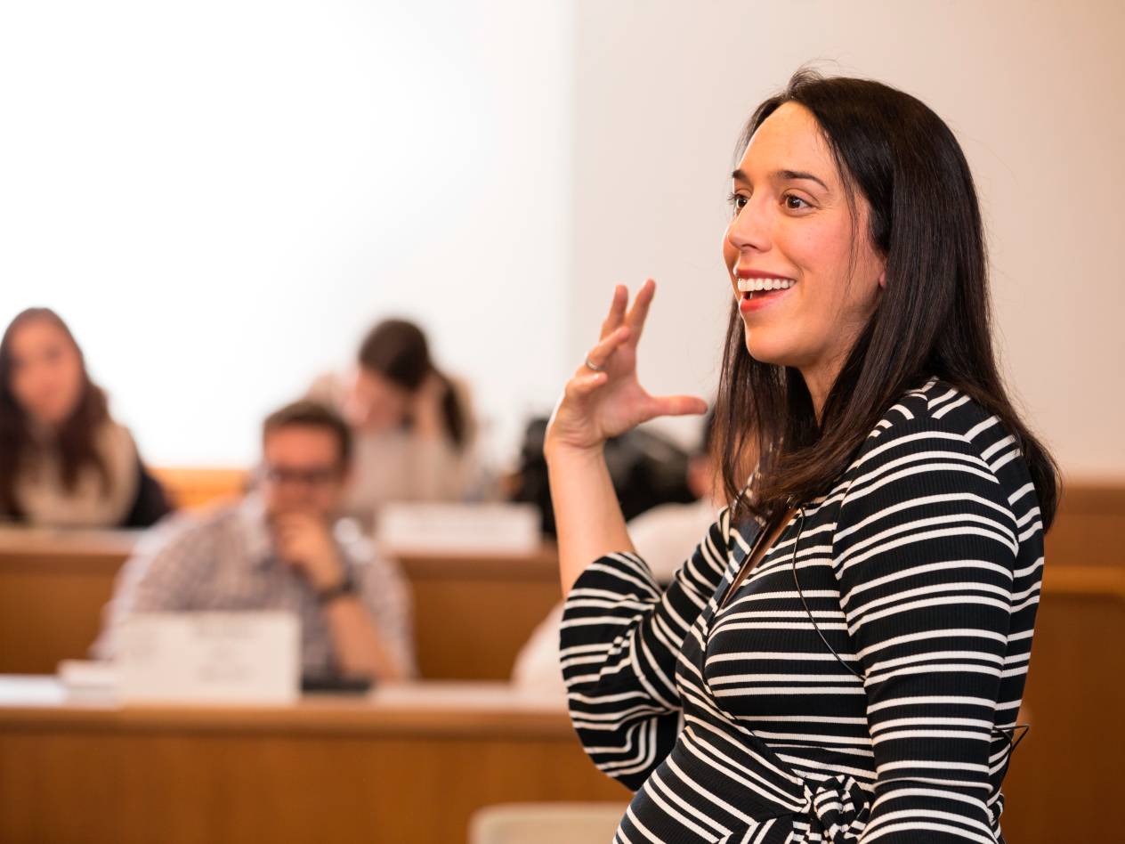 Herring spoke to Olin students in January in Defining Moments: Lessons in Leadership and Character from the Top