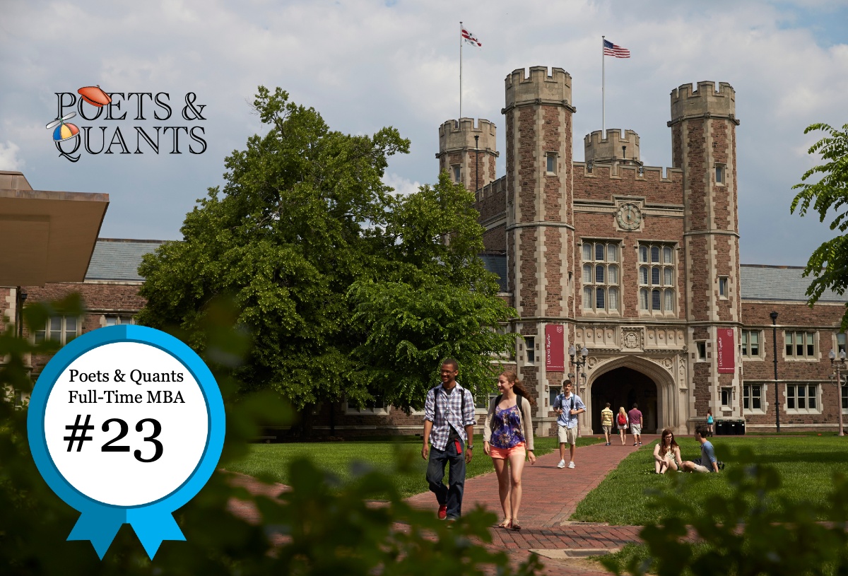 WashU Olin’s Full-Time MBA crashes top 25 in P&Q’s latest ranking