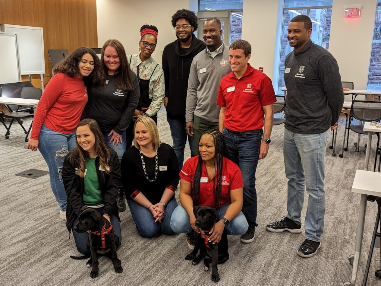 Comfort dogs Brookie and Bear make appearance at Olin Wellness Day