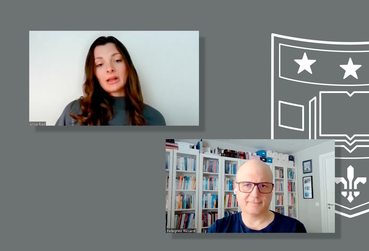 Anna Riek, BSBA 2023, interviewed Pellegrino Riccardi, a master storyteller, communicator and coach