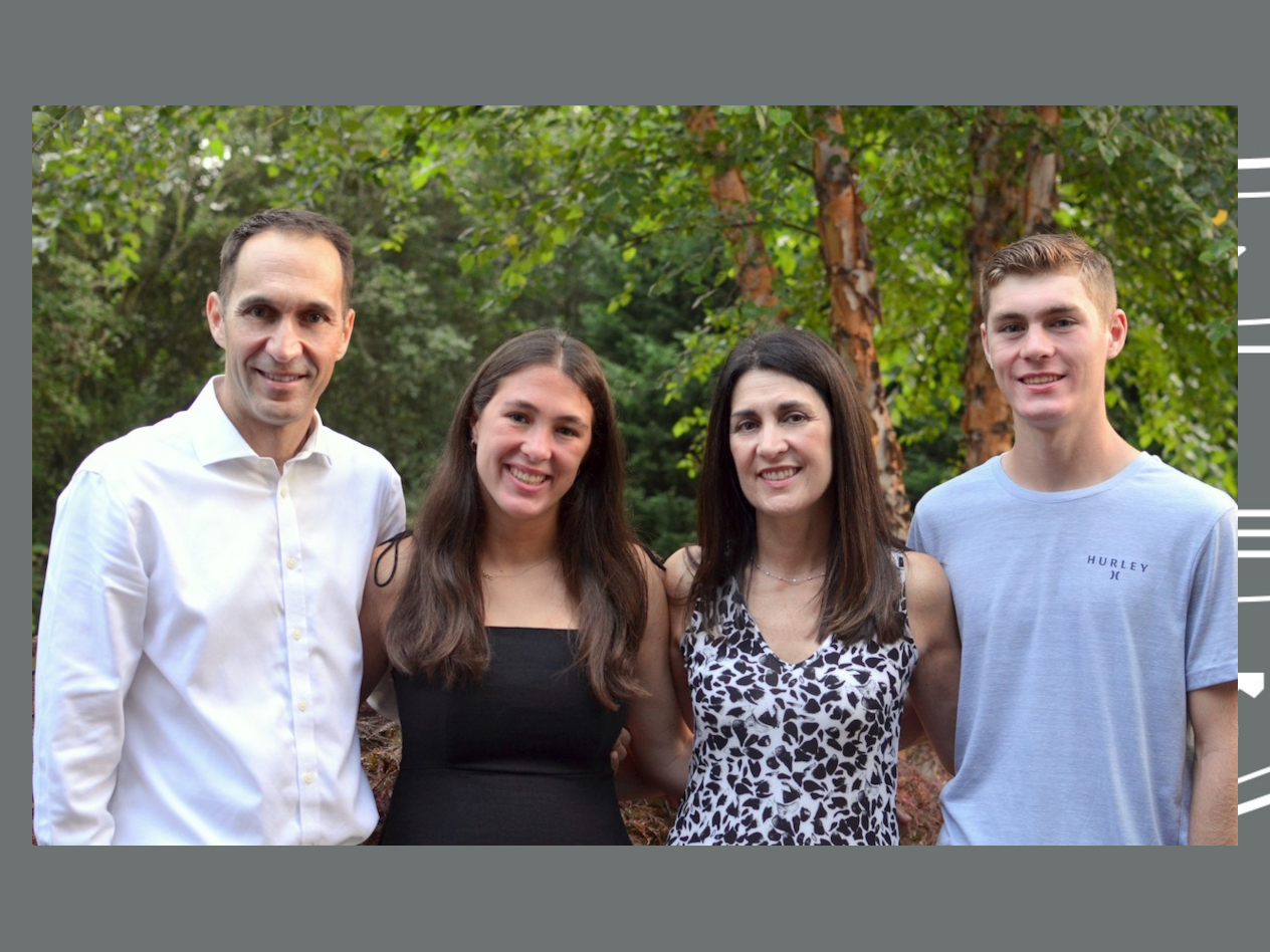 Craig, Anna, Stephanie and Cole Bricker.