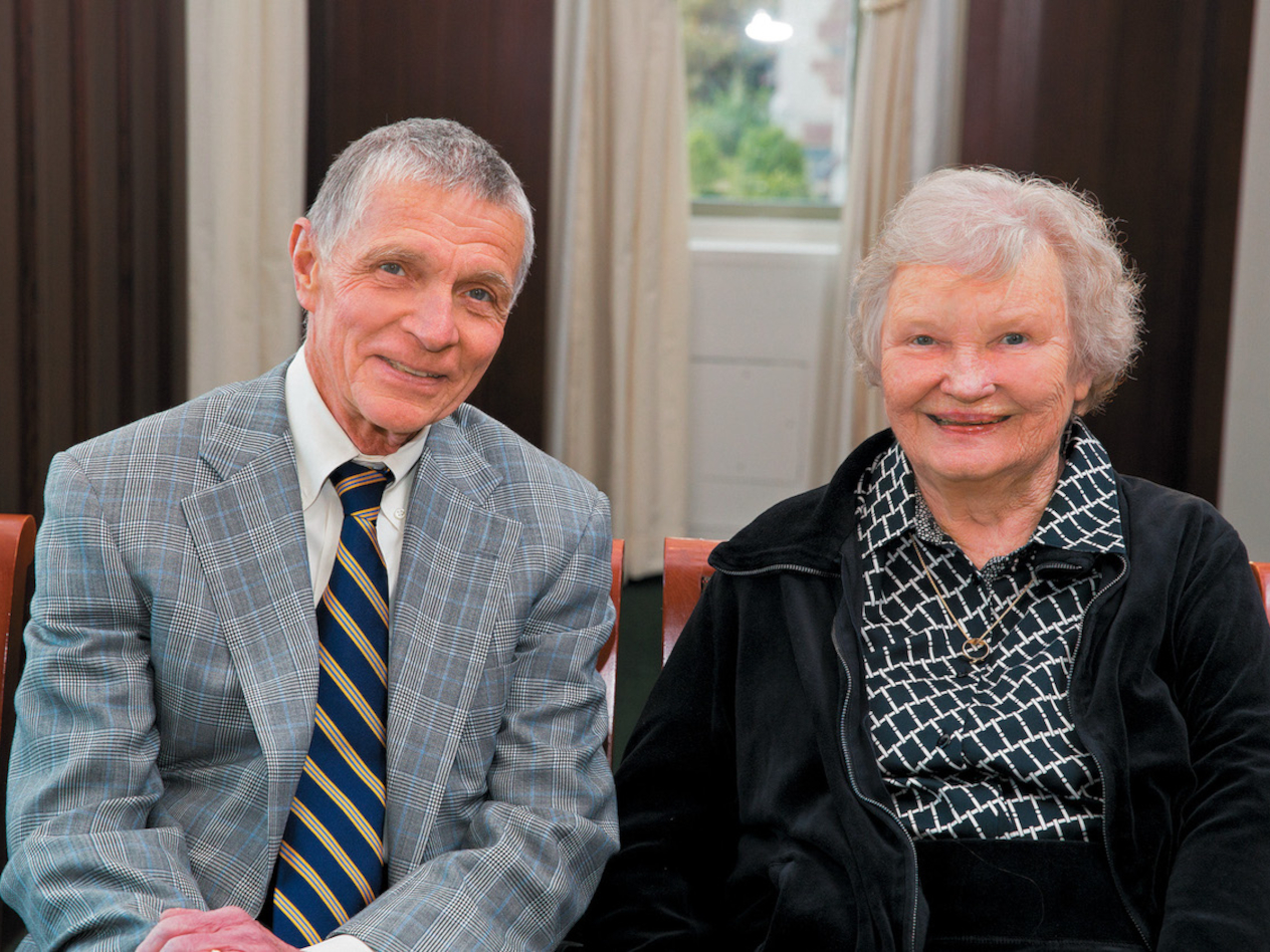 Bob and Gerry Virgil in 2015. (Credit: Whitney Curtis for Washington Magazine)