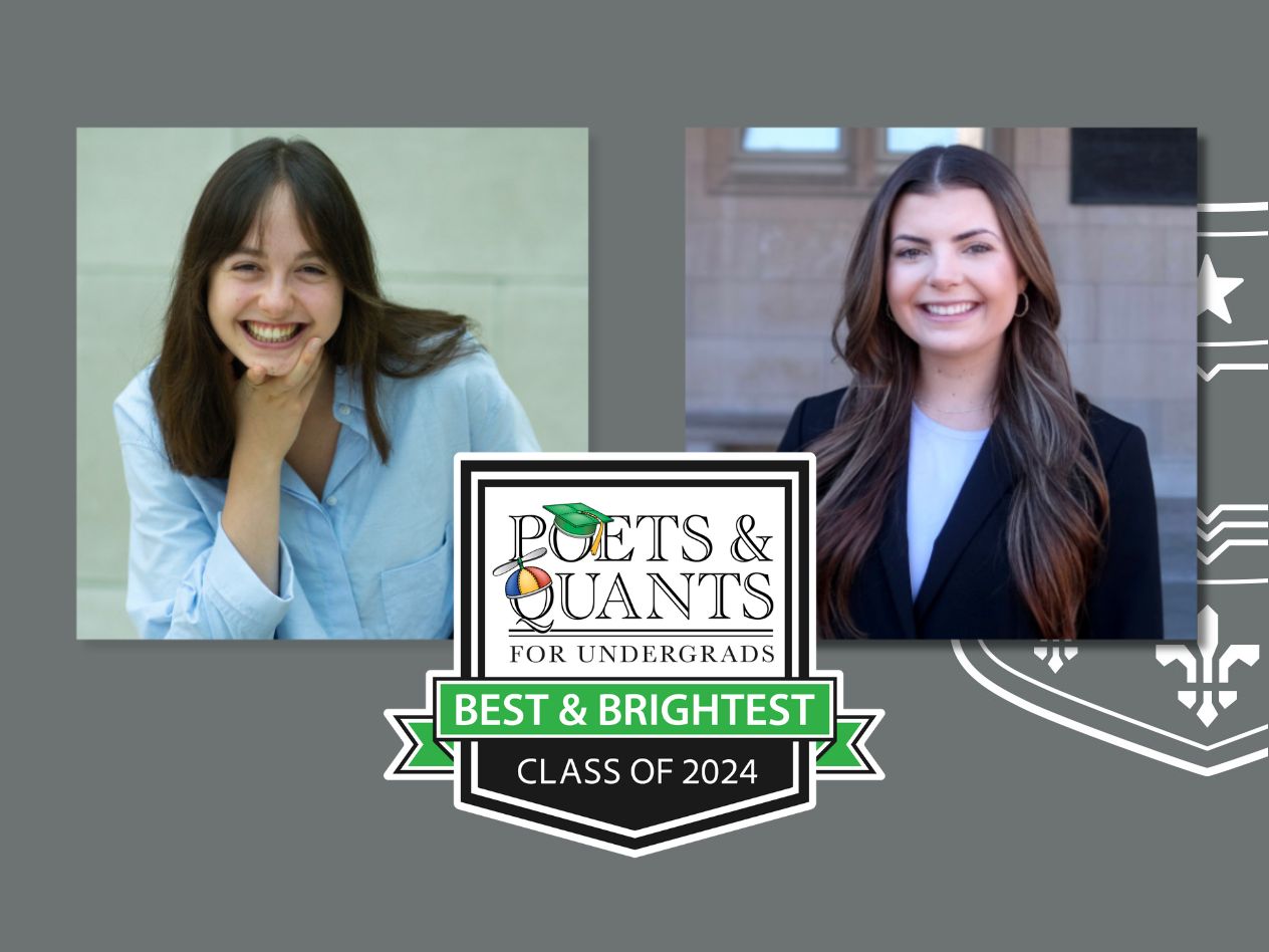 Olin undergrads Yoelle Gulko and Jeanette Smith