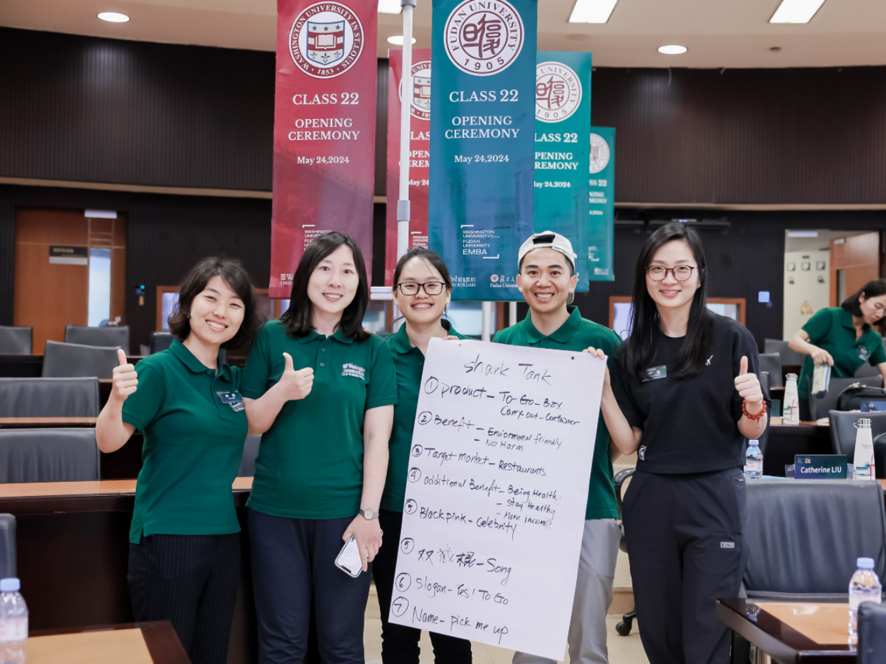 EMBA alum heads to Fudan Shanghai for more classes and connections