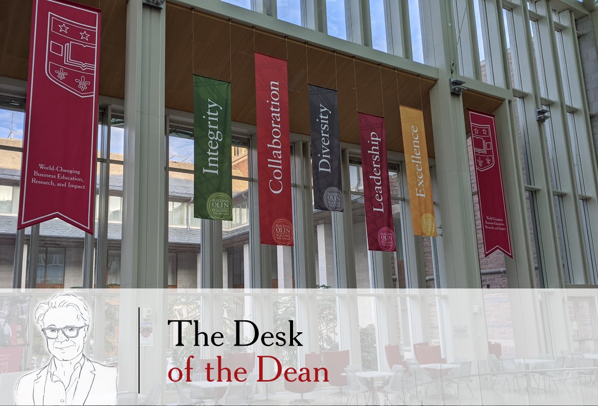 Desk of the Dean