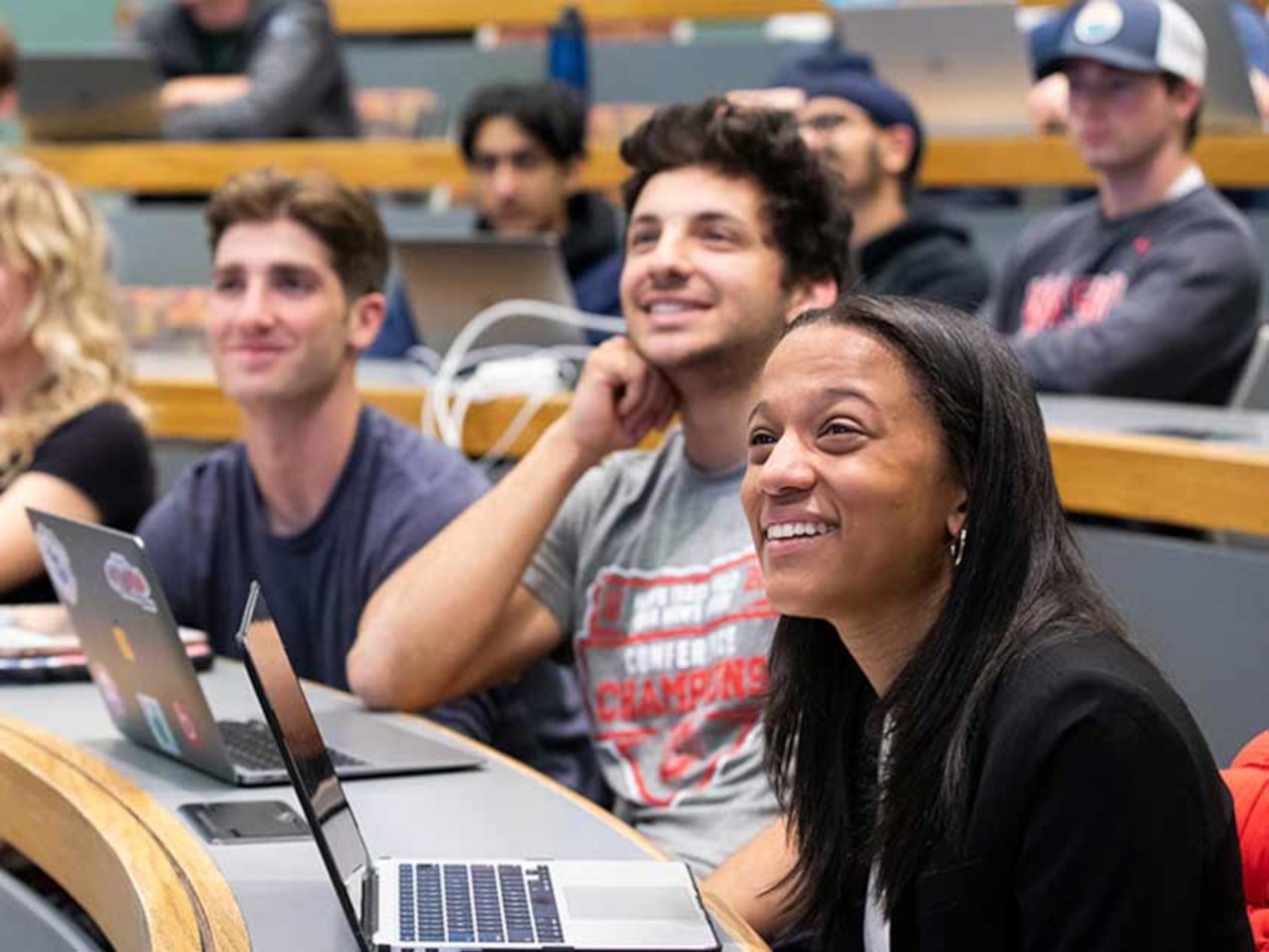 students in classroom