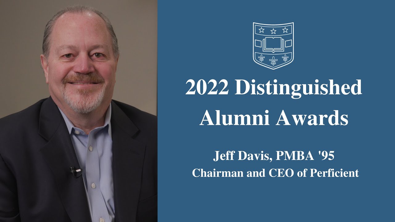 2022 Distinguished Alumni Award | Jeff Davis PMBA '95