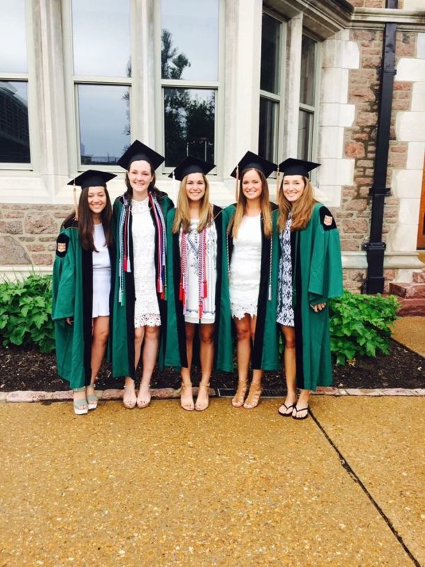 My 4 roommates from WashU – Emily Erani (Olin 16′), Claire Garpestad, Breanna Valcarel, myself and Hannah Towle (Olin ’16)