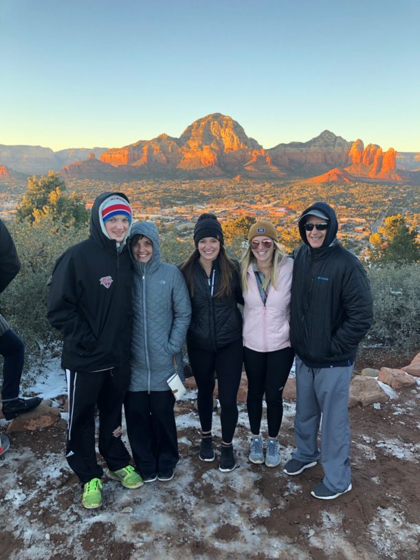 My parents, siblings and I in Sedona, AZ | January 2019
