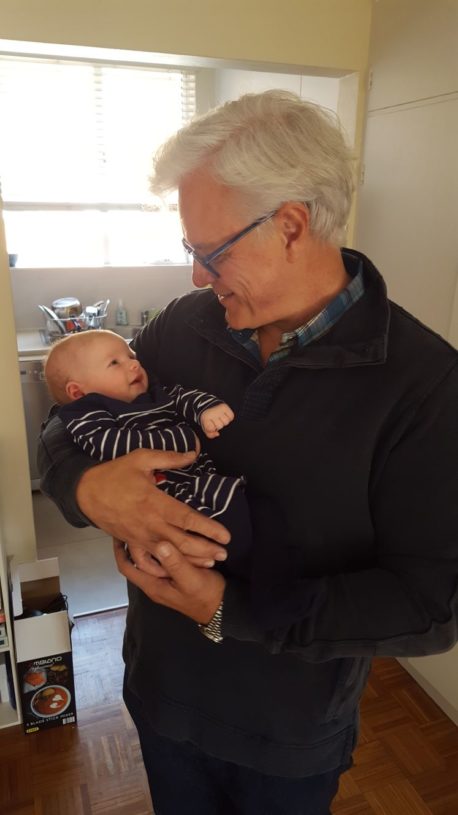 Dean Grandpa with Madeleine.