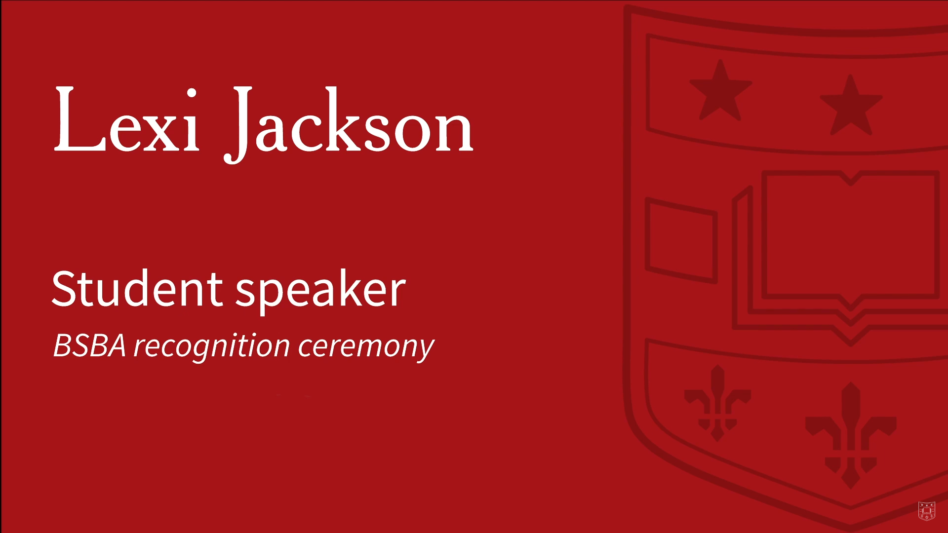 Lexi Jackson, BSBA ’20