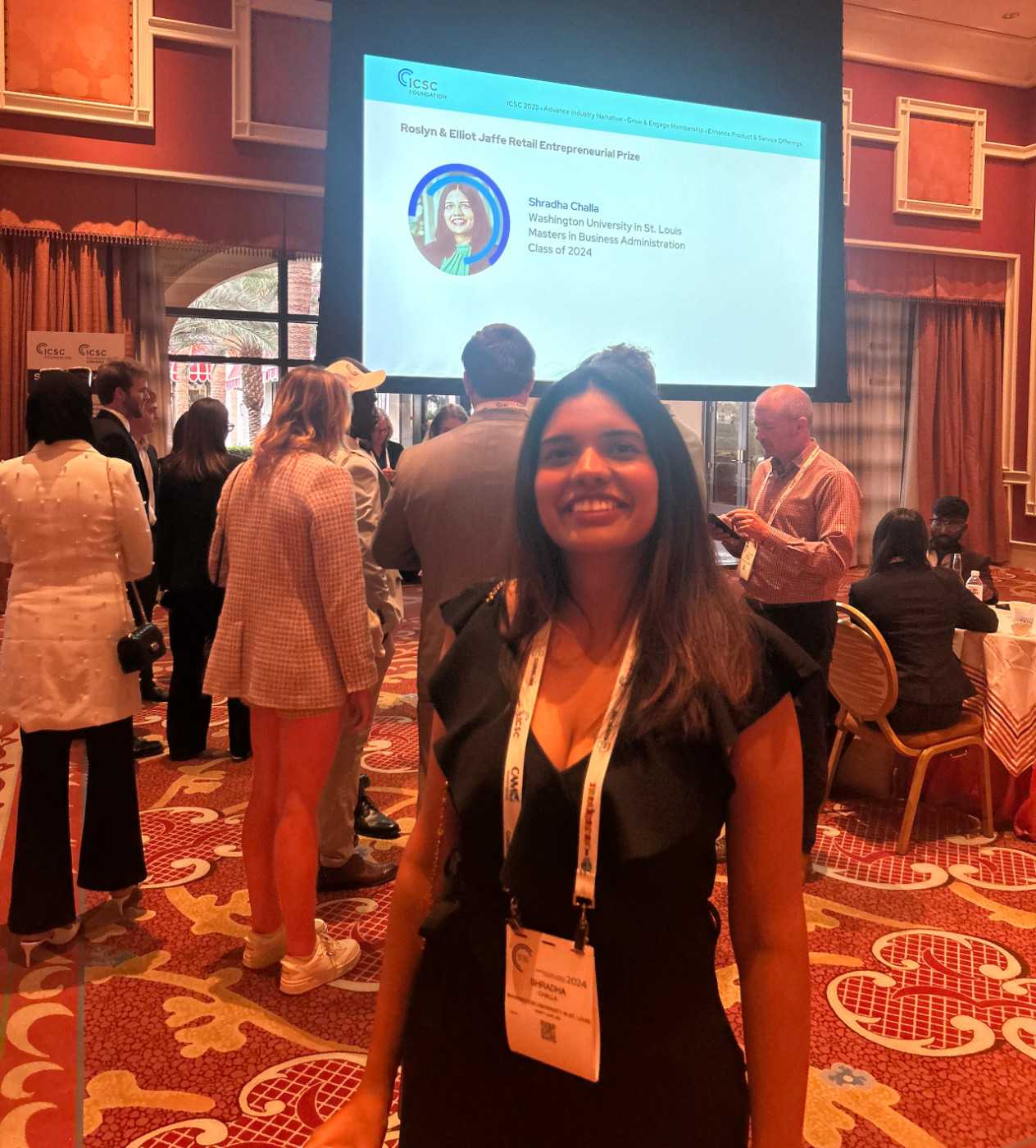 Shradha Challa at ICSC