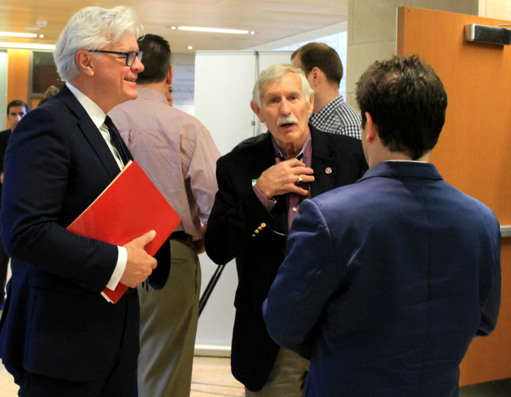 Dean Taylor speaking to attendees at his Century Club presentation on Thursday, Sept. 20, 2018.