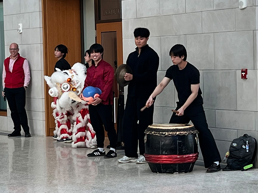 WashU Lions performers