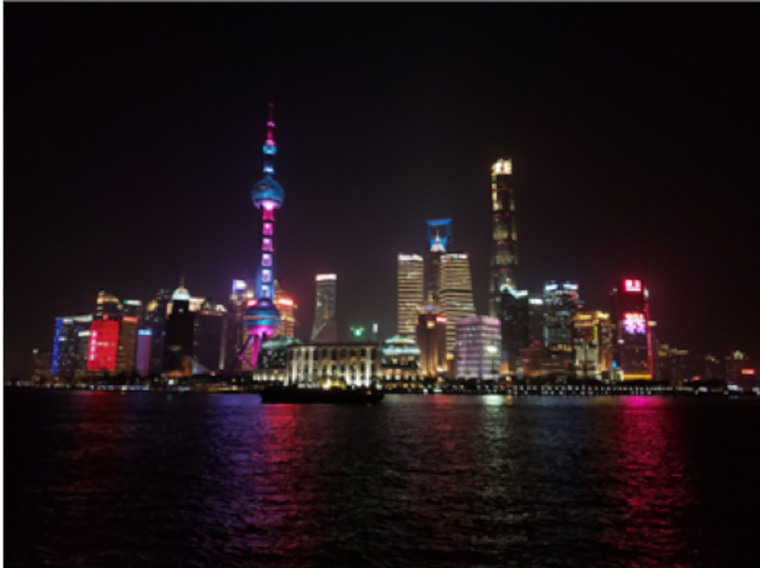 View from the Bund, Shanghai, China