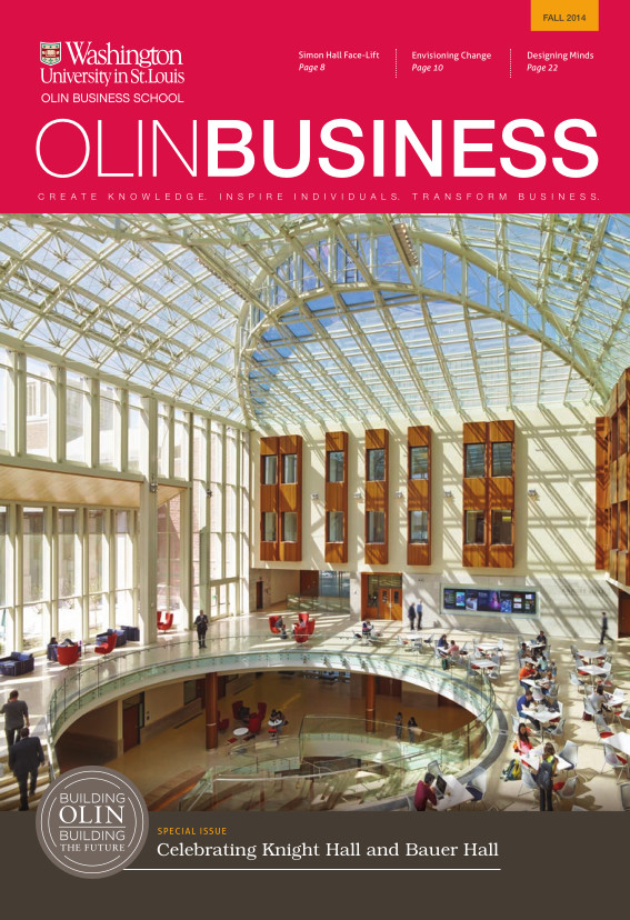 Olin Business Magazine Cover