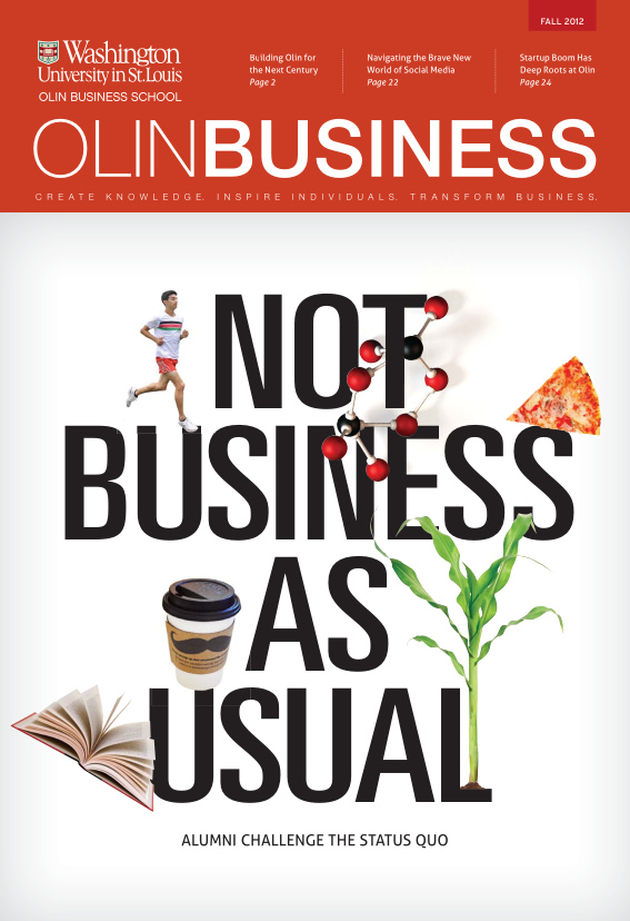 2012 Olin Business Magazine Cover