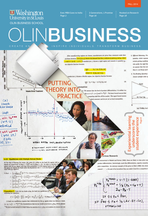 2014 Olin Business Magazine Cover