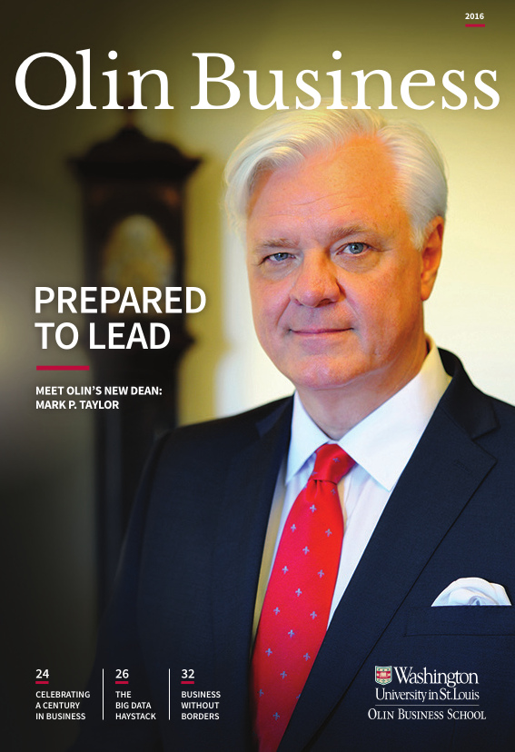 2016 Olin Business Magazine Cover