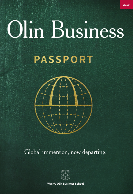 2019 Olin Business Magazine Cover